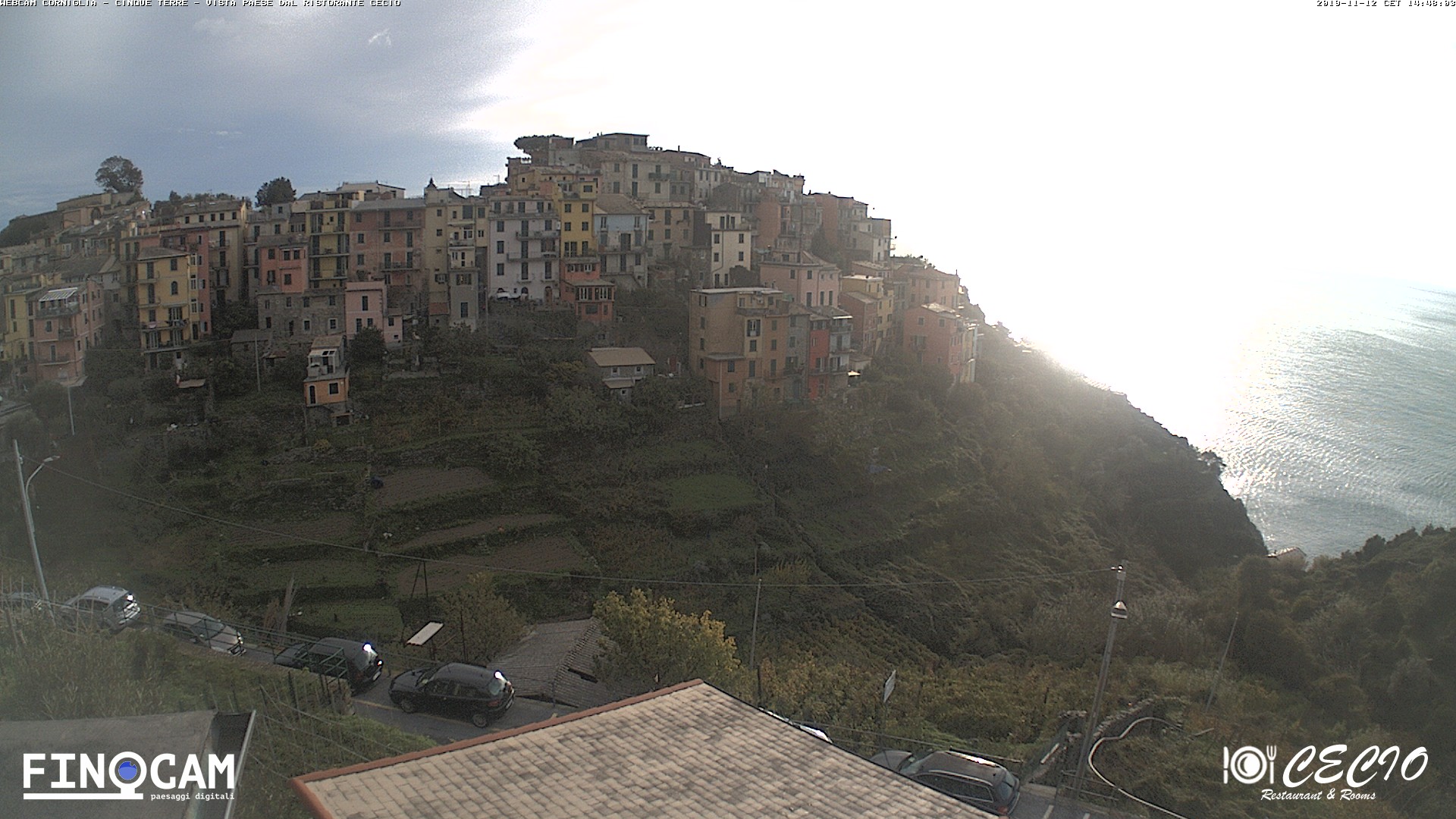 webcam Cinque Terre riomacornigliaggiore